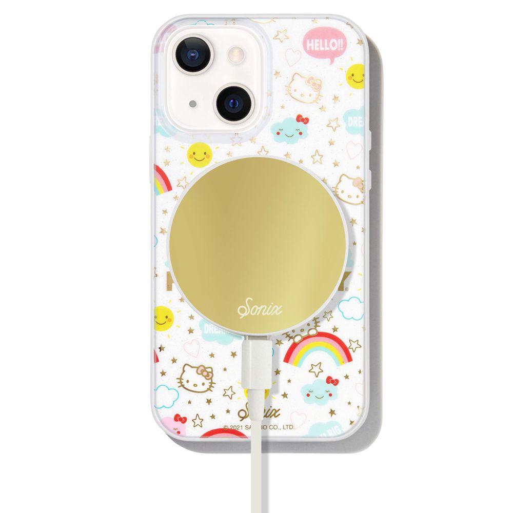 【アウトレット】Sonix ソニックス スマホケース スマホ ケース TPU iPhone13 ハローキティ 抗菌 2021 COSMIC HELLO  KITTY Magsafe Compatible キティ Magsafe対応