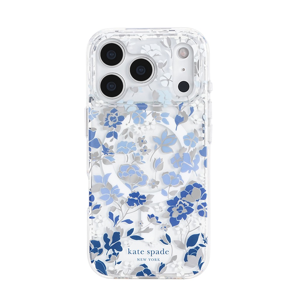新品kate spade⭐️iPhone16 PRO リング付きスマホケース青花 新品kate spade⭐️iPhone16 PRO リング付きスマホケース 青花
