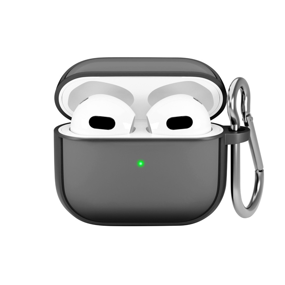 PGA AirPods(第3世代) 抗菌ハイブリッドケース ブラック