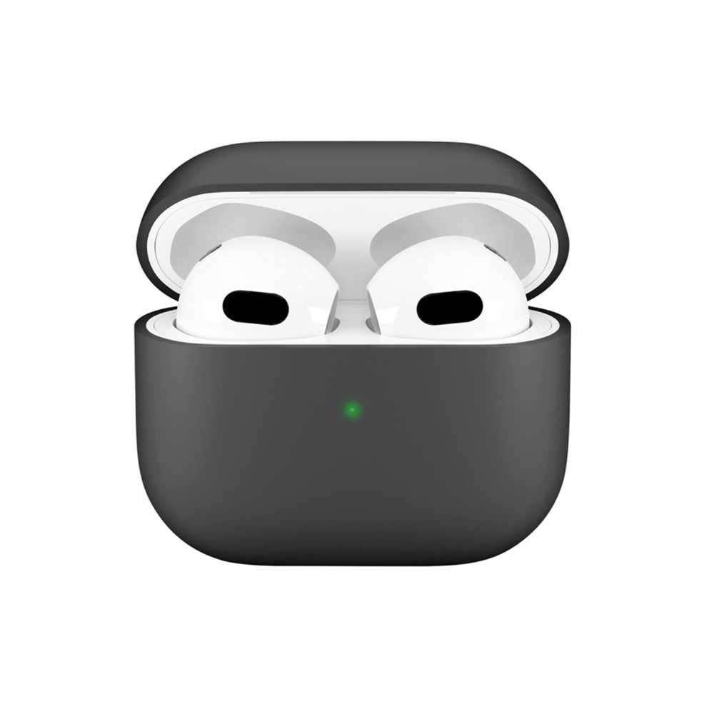 PGA AirPods(第3世代) 抗菌シリコンケース ブラック