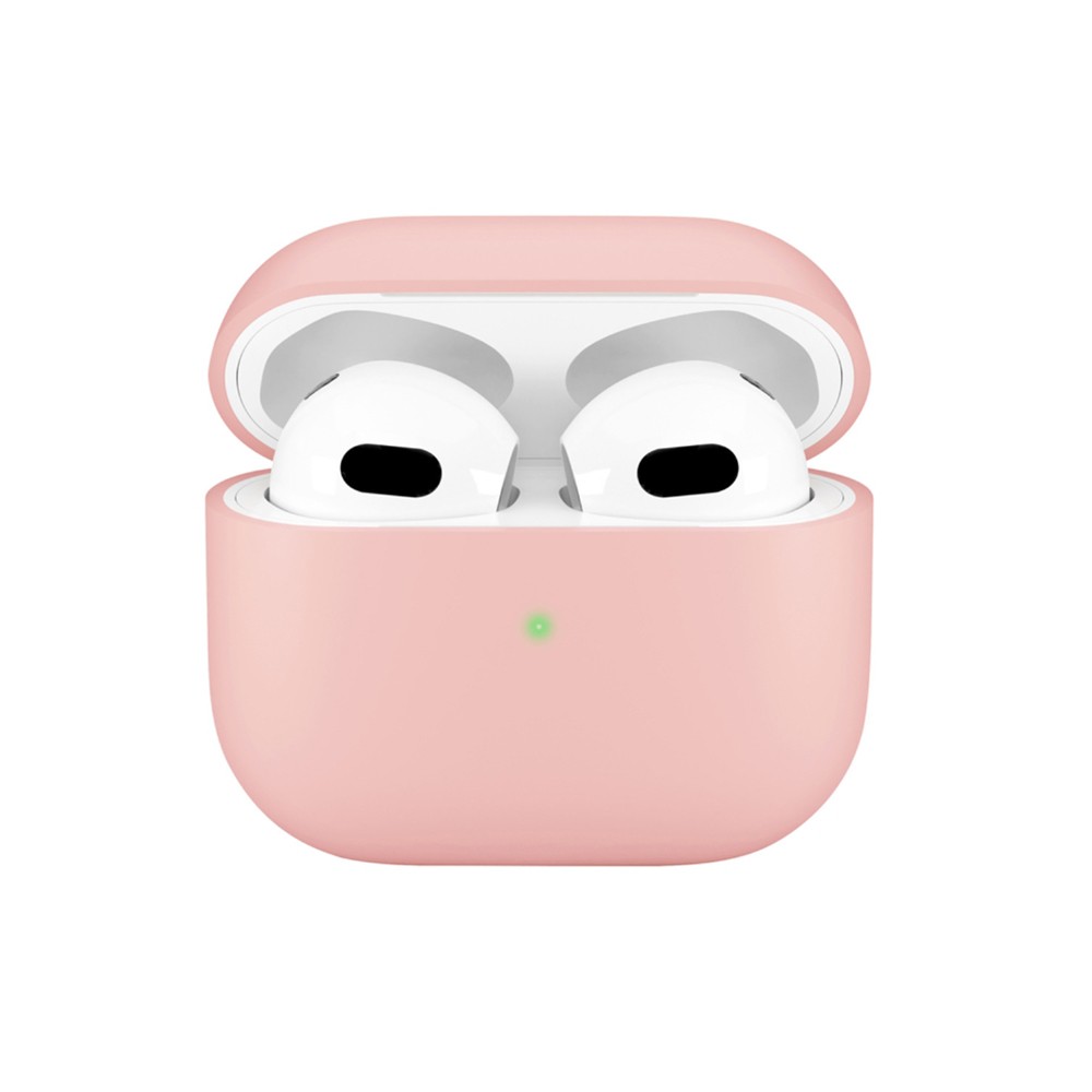 PGA AirPods(第3世代) 抗菌シリコンケース ピンク