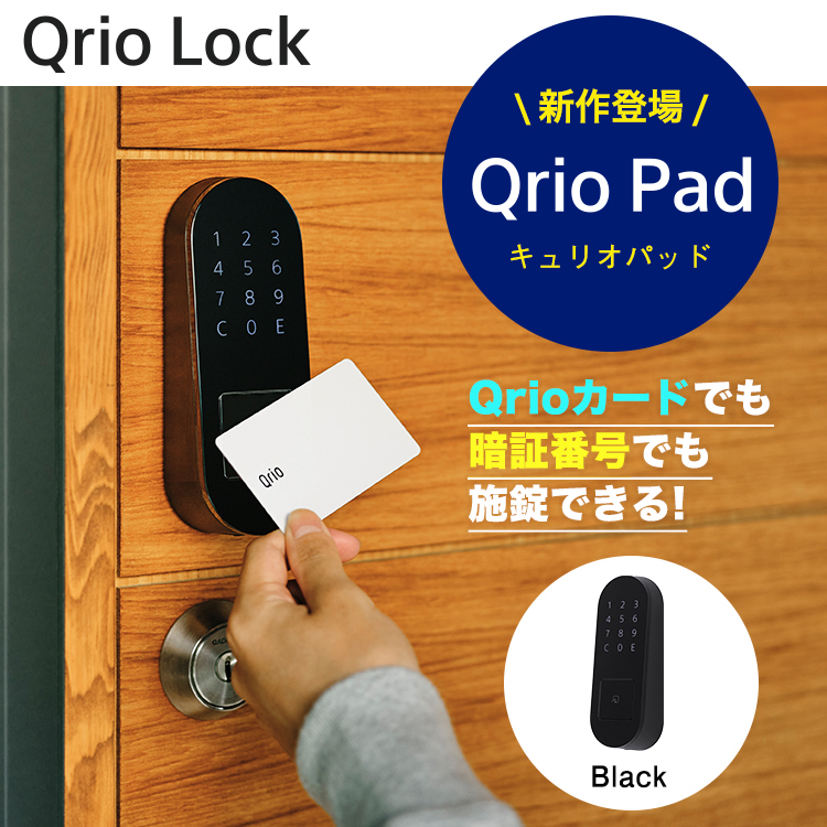 【得価再入荷】未使用　Qrio Pad Qrio Key S キュリオパッド　Q-KP2 スマホアクセサリー