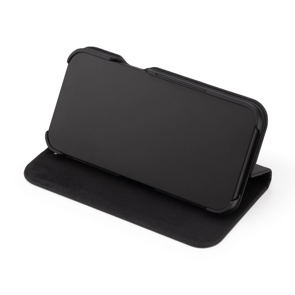 SoftBank SELECTION 抗菌 Stand Flip for iPhone12mini /ブラック ブラック | SoftBank公式 iPhone/スマートフォンアクセサリーオンラインショップ