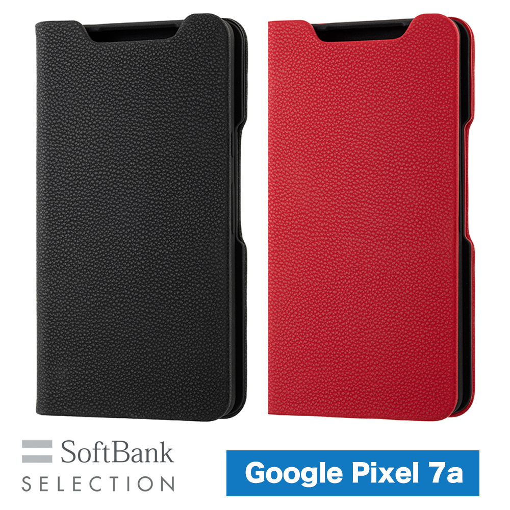 SoftBank SELECTION 耐衝撃 抗ウイルス 抗菌 Stand Flip for Google Pixel 7a