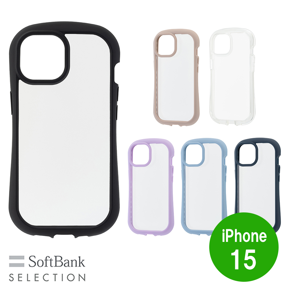 SoftBank SELECTION Play in Case for iPhone 15 耐衝撃 iPhoneケース SB-I014-HYAH/CL