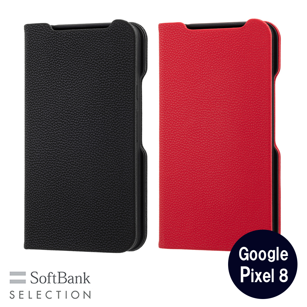 SoftBank SELECTION  耐衝撃 抗ウイルス 抗菌 Stand Flip for Google Pixel 8