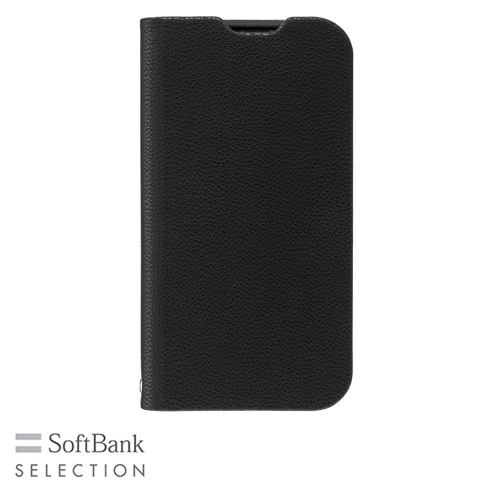 【予約商品】SoftBank SELECTION 耐衝撃 抗ウイルス 抗菌 Stand Flip for iPhone 16 Pro Max ブラック SB-I021-SDFB/BK ※2024年9月20日発売予定