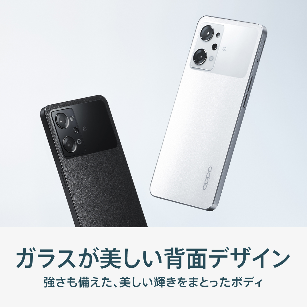 新作正規品OPPO reno A ブラック　防水　SIMフリー　新品ケース付き スマートフォン本体