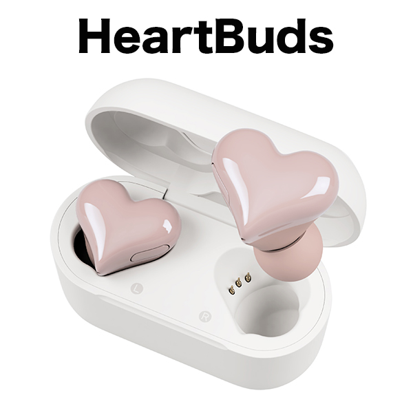 正規品　HeartBuds ハートバッズ　ピンク pink