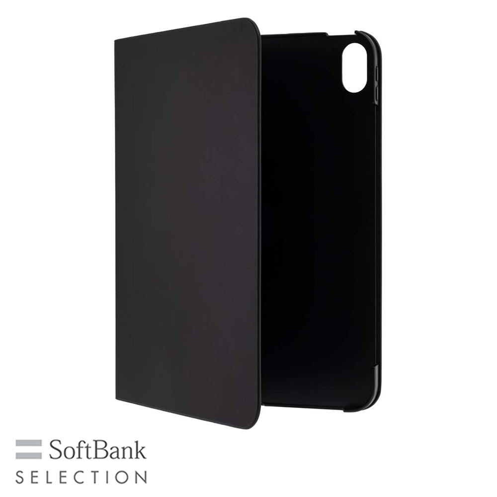 SoftBank SELECTION Stand Flip for iPad(A16) / iPad(第10世代) / ブラック SB-D007-SDFB/BK2