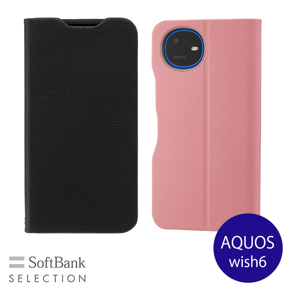 SoftBank SELECTION Stand Flip for AQUOS wish6