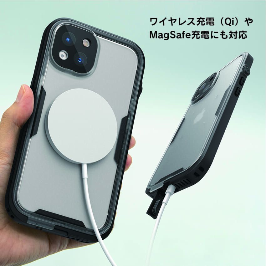 Catalyst カタリスト iPhone 13 完全防水ケース マリンブルー