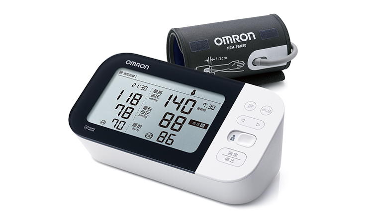 オムロン 上腕式血圧計 HCR-7602T OMRON スマホアプリ対応 デジタル血圧計 脈拍計測 血圧測定