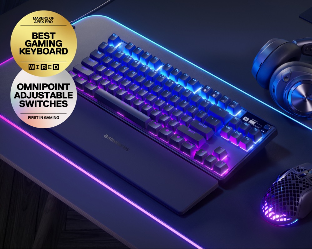 美品 steelseries スティールシリーズ KB-00012 APEX PRO TKL JP