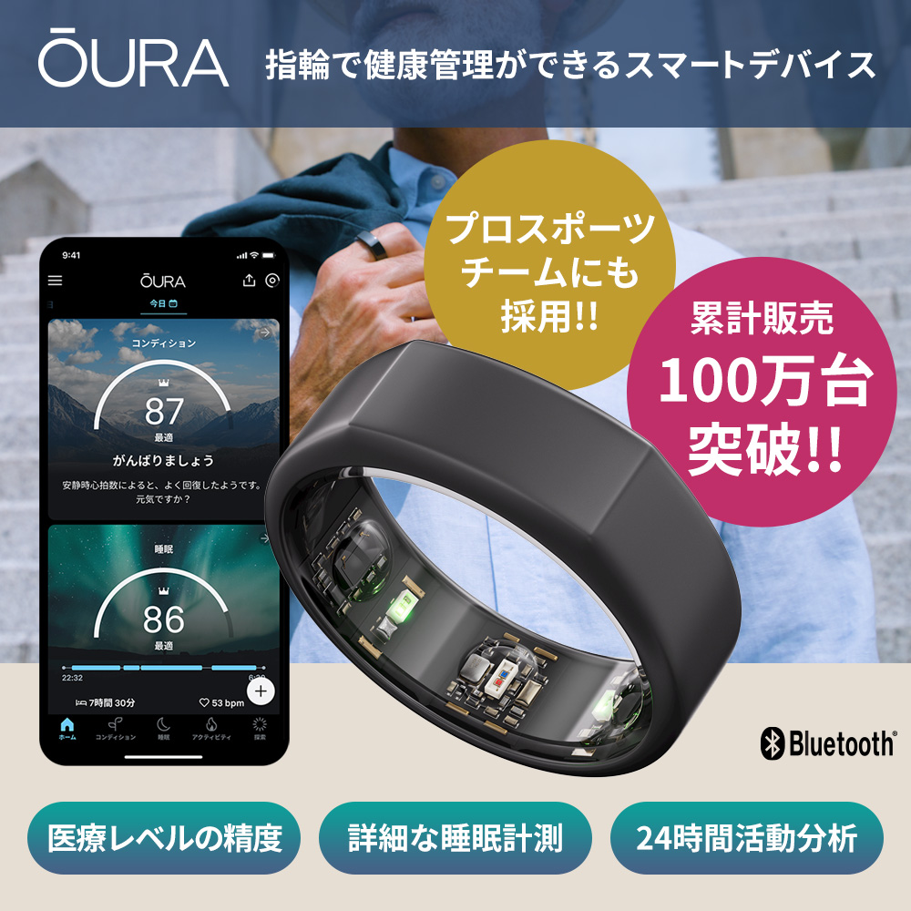 ご検討の程宜しくお願い致しますOura Gen3 Heritage Stealth US9 オーラリング第3世