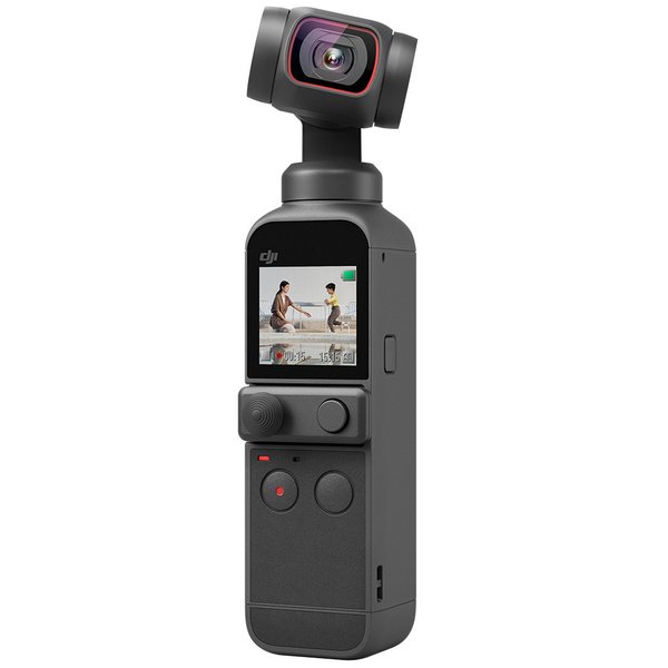 カメラ ビデオカメラ DJI Pocket 2 小型ジンバルカメラ 3軸手ブレ補正 AI編集 8倍ズーム 