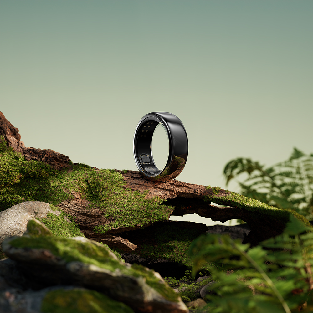 Oura ring US 8サイズ Balance Black