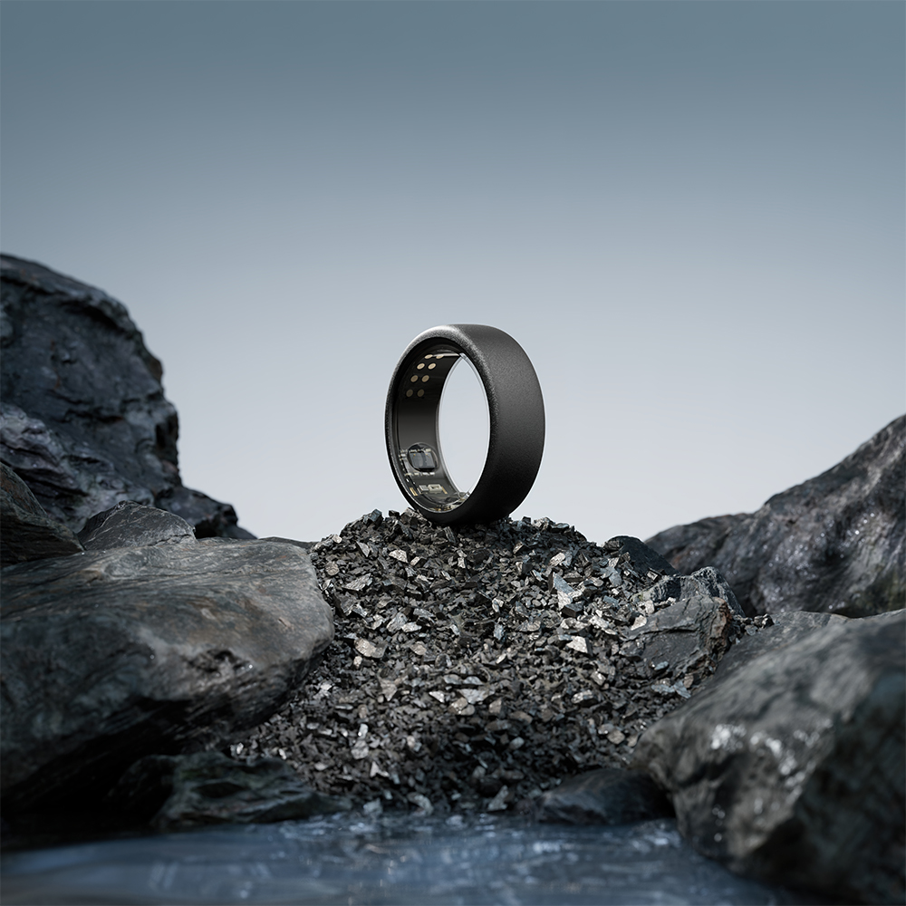 Oura Ring Gen3 Horizon ステルスマットブラック第3世代 8-