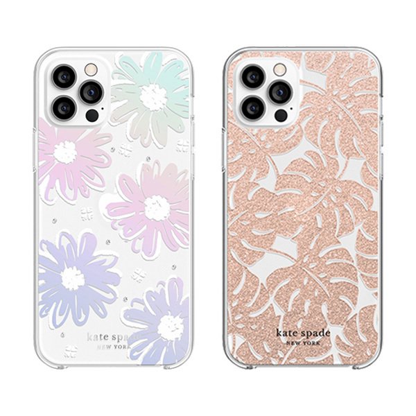 Kate Spade ケイトスペード Iphone12pro Iphone12 Daisy Iridescent Foil White ケース 透明 クリア 花 ブランド おしゃれ 可愛い ホワイト Softbank公式 Iphone スマートフォンアクセサリーオンラインショップ