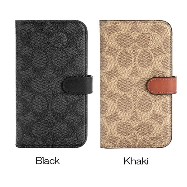 COACH 極美品♡iPhone12＆iPhone12PRO 手帳型ケース