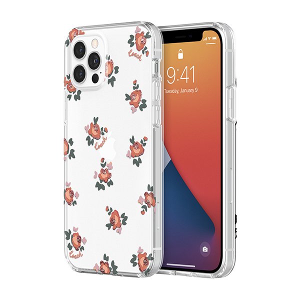 COACH コーチ iPhone 12 Pro / 12 ケース Protective Floral Melon 
