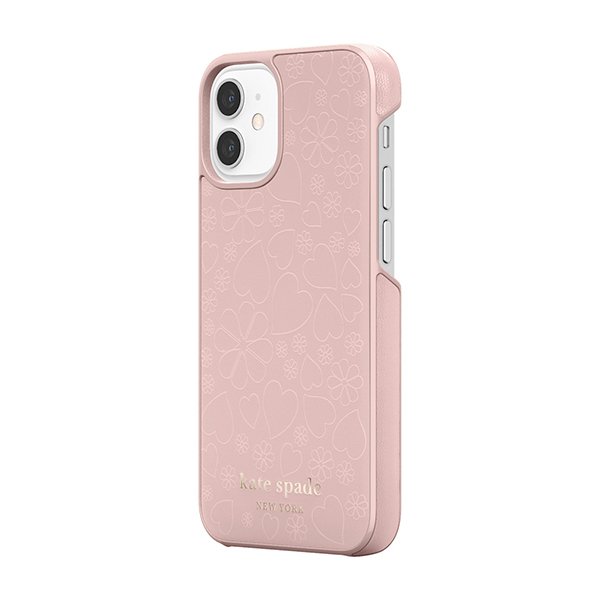 SALE】kate spade ケイトスペード iPhone12mini Pale Vellum Crumbs