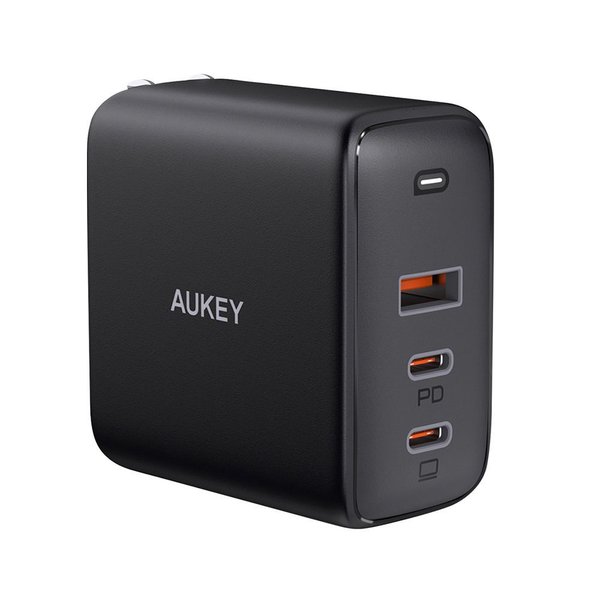 AUKEY USB充電器 Omnia Mix3 90W PD対応 [USB-A 1ポート USB-C 2ポート