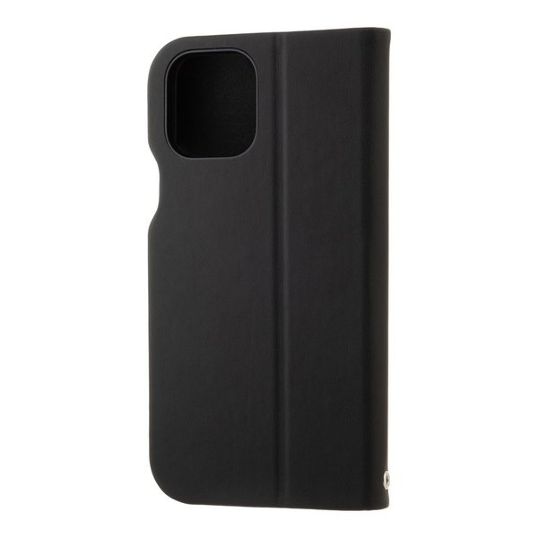 SoftBank SELECTION 抗菌 Stand Flip for iPhone12mini /ブラック ブラック | SoftBank公式 iPhone/スマートフォンアクセサリーオンラインショップ