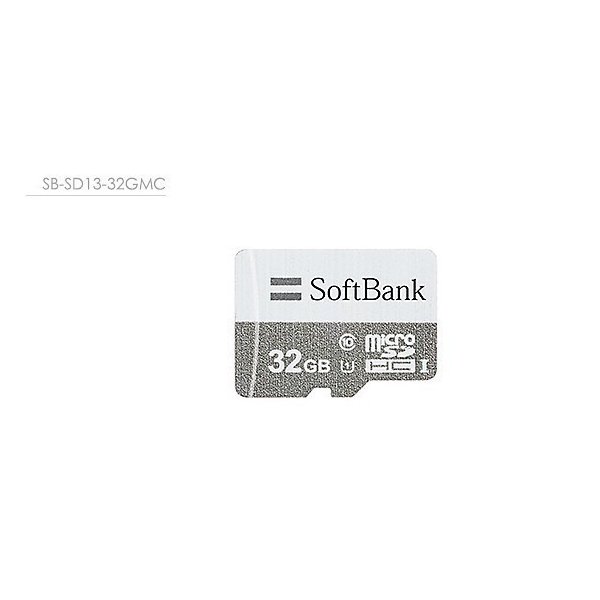 SoftBank SELECTION microSDHCメモリーカード 32GB CLASS 10 / UHS-I