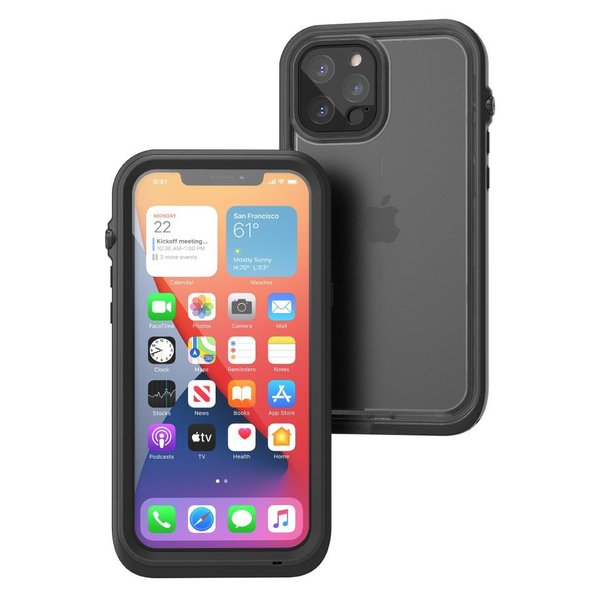 Catalyst カタリスト Iphone 12 Pro Max 完全防水ケース スマホ ケース カバー 防水 おしゃれ シンプルステルスブラック Softbank公式 Iphone スマートフォンアクセサリーオンラインショップ