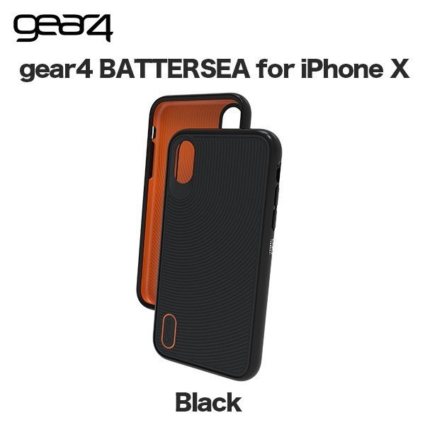 gear4 BATTERSEA for iPhone XS / X Black