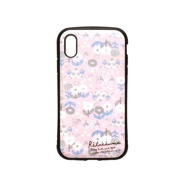 PGA iPhoneXR用 ハイブリッドタフケース リラックマ/かくれんぼ