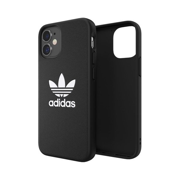 Adidas アディダス Iphone12mini アイフォンケース カバー スマホケース Adidas Or Moulded Case Trefoile Fw Black White ブラック ホワイト 黒 白 ロゴ Softbank公式 Iphone スマートフォンアクセサリーオンラインショップ