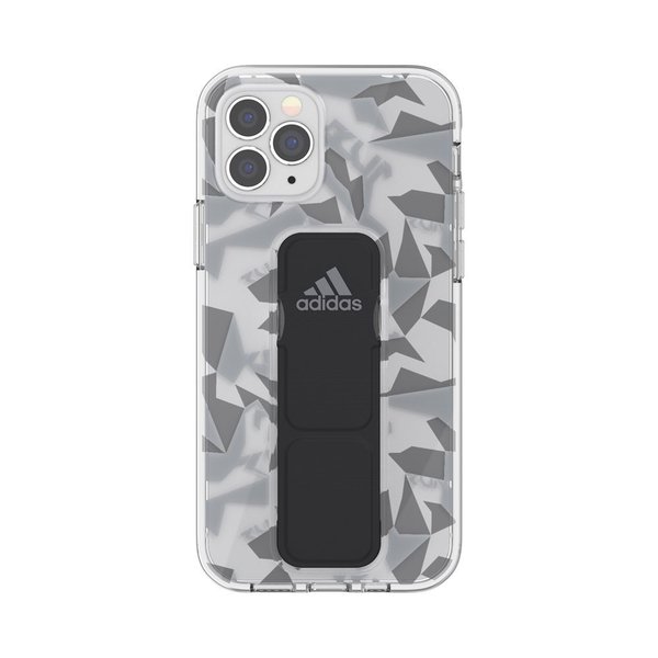 Adidas Iphone12pro Iphone12 Adidas Sp Clear Grip Case Fw Grey Black ブラック Softbank公式 Iphone スマートフォンアクセサリーオンラインショップ