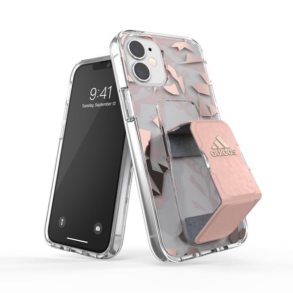 Adidas アディダス Iphone12mini アイフォン ケース カバー スマホケース Adidas Sp Clear Grip Case Fw Pink Tint ピンク かわいい おしゃれ ブランド ロゴ Softbank公式 Iphone スマートフォンアクセサリーオンラインショップ